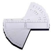 Eyebrow Stencil Disposable, STYLE #6 (10pcs)