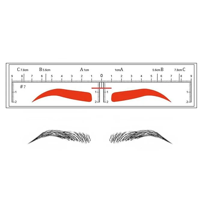 Eyebrow Stencil Disposable, STYLE #7 (10pcs)