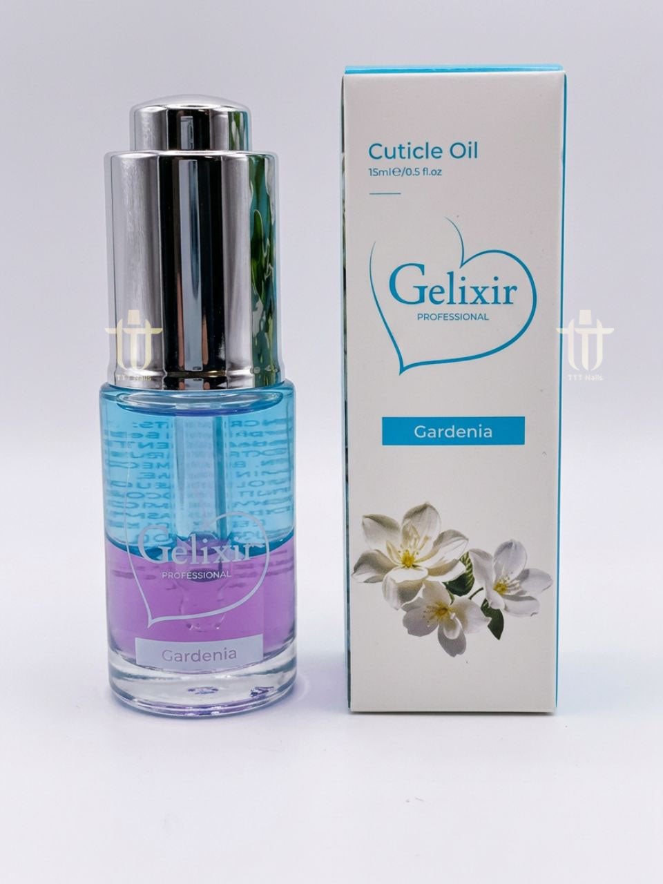 Gelixir Cuticle Oil - Gardenia 0.5oz 15ml (from $1.6/ea)