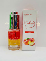Gelixir Cuticle Oil - Peach 0.5oz 15ml (from $1.6/ea)