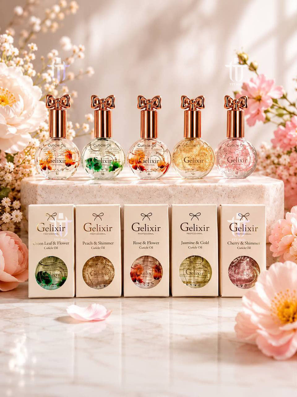 Gelixir Cuticle Oil - Ocean 0.5oz 15ml (from $1.6/ea)