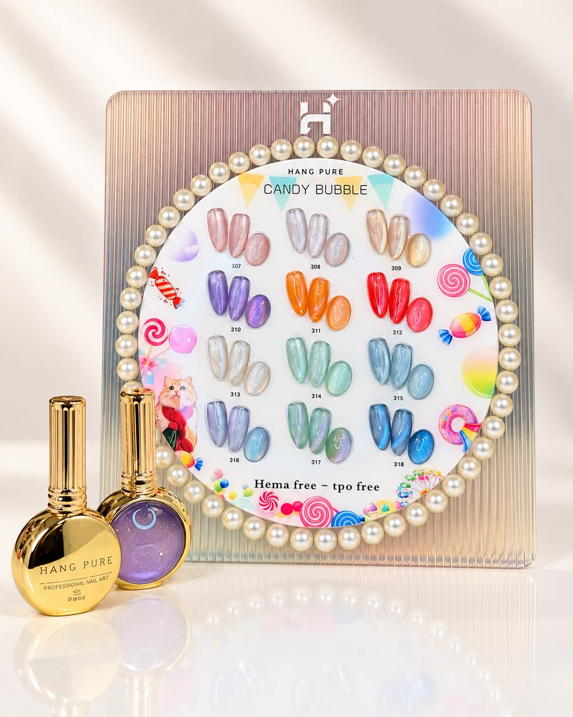 HANG Candy Bubble Collection, 12 Colors Gel 0.5oz ($7.95/ea)