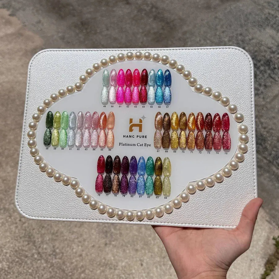 HANG PLATINUM Cat Eye Collection – Set 36 Colors 18ml (#49–#84) + Free Vali & Sample ($7.45/ea)