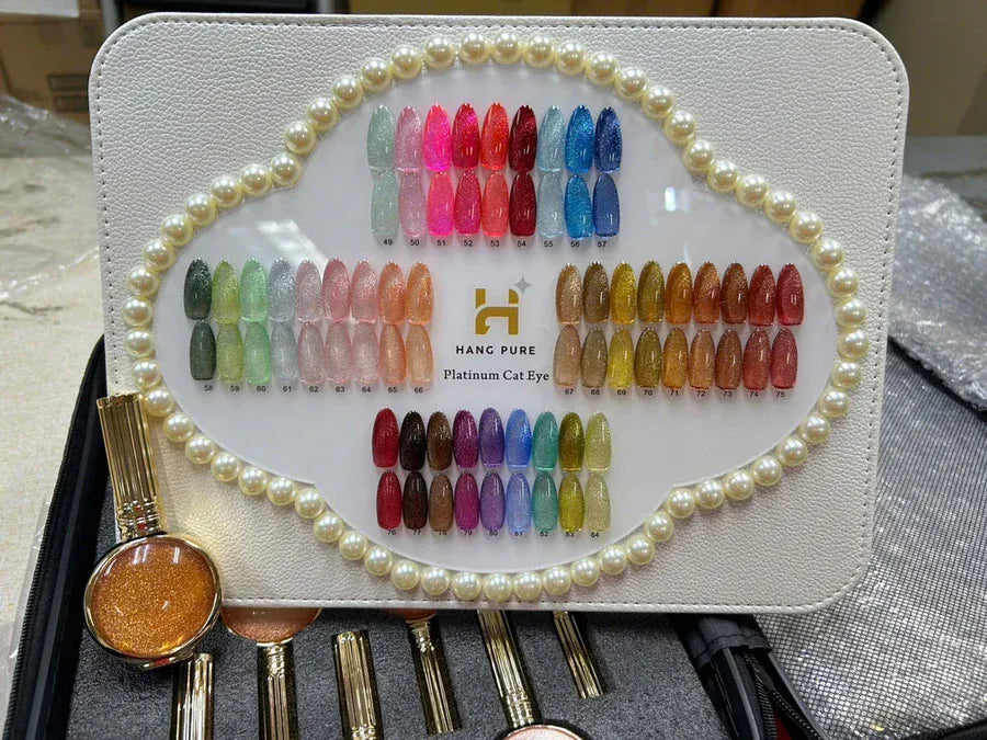 HANG Cat Eye - PLATINUM Collection, 36 Colors 18ml (#49–#84) + Free Vali & Sample ($7.45/ea)
