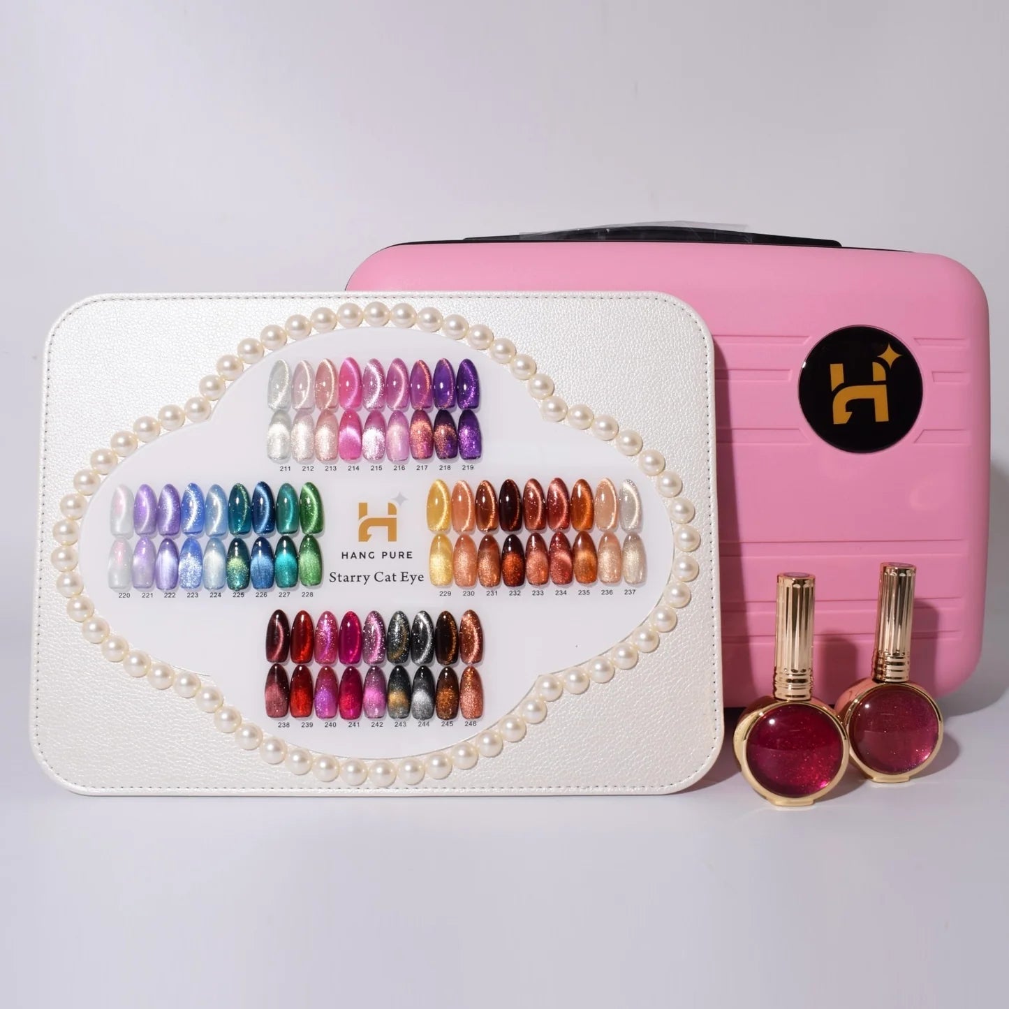 HANG Starry Cat Eye Collection – Set 36 Colors 18ml (#211–#246) + Free Display & Magnetic ($7.45/ea)