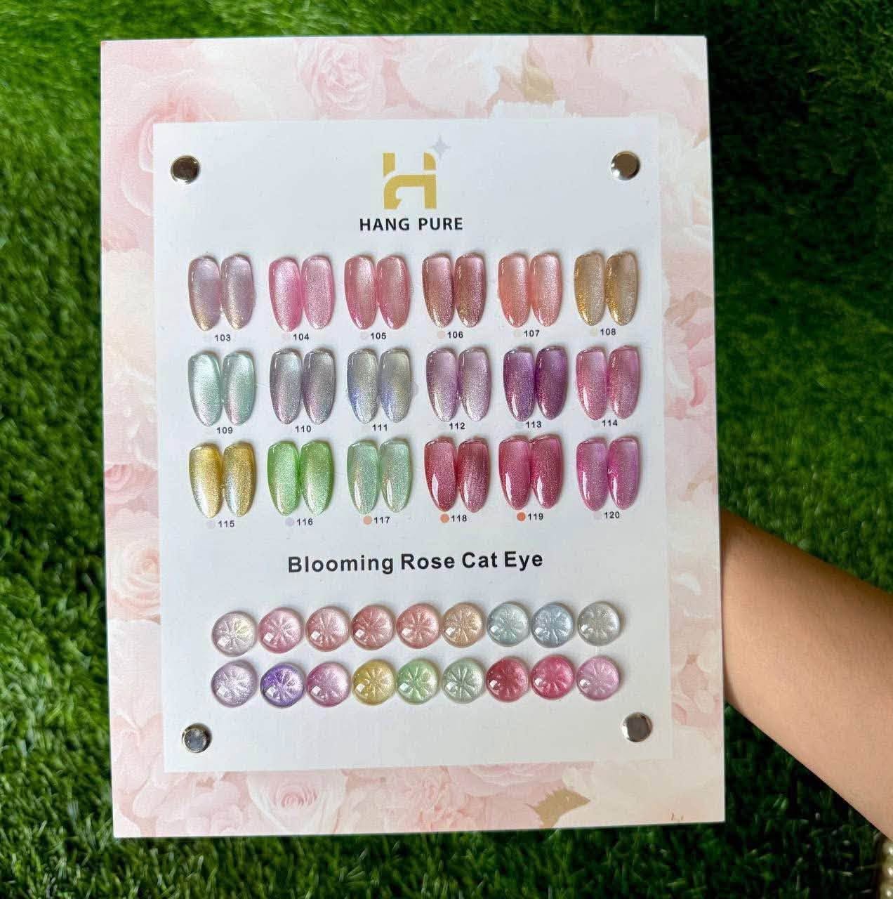 HANG Blooming Rose Cat Eye – 18 Colors (103–120) + Free Display & Magnetic ($7.45/ea)