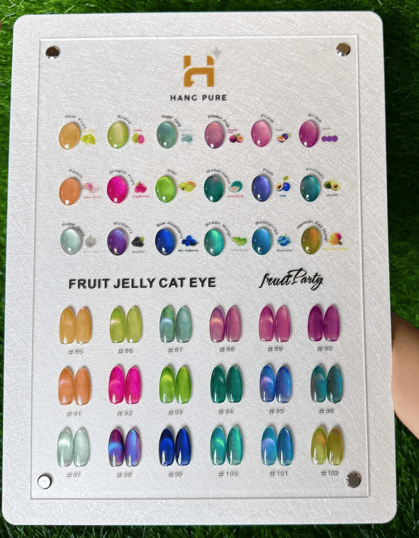 HANG Fruit Cat Eye Collection - Set 18 Colors + Free Display & Magnetic ($7.45/ea)