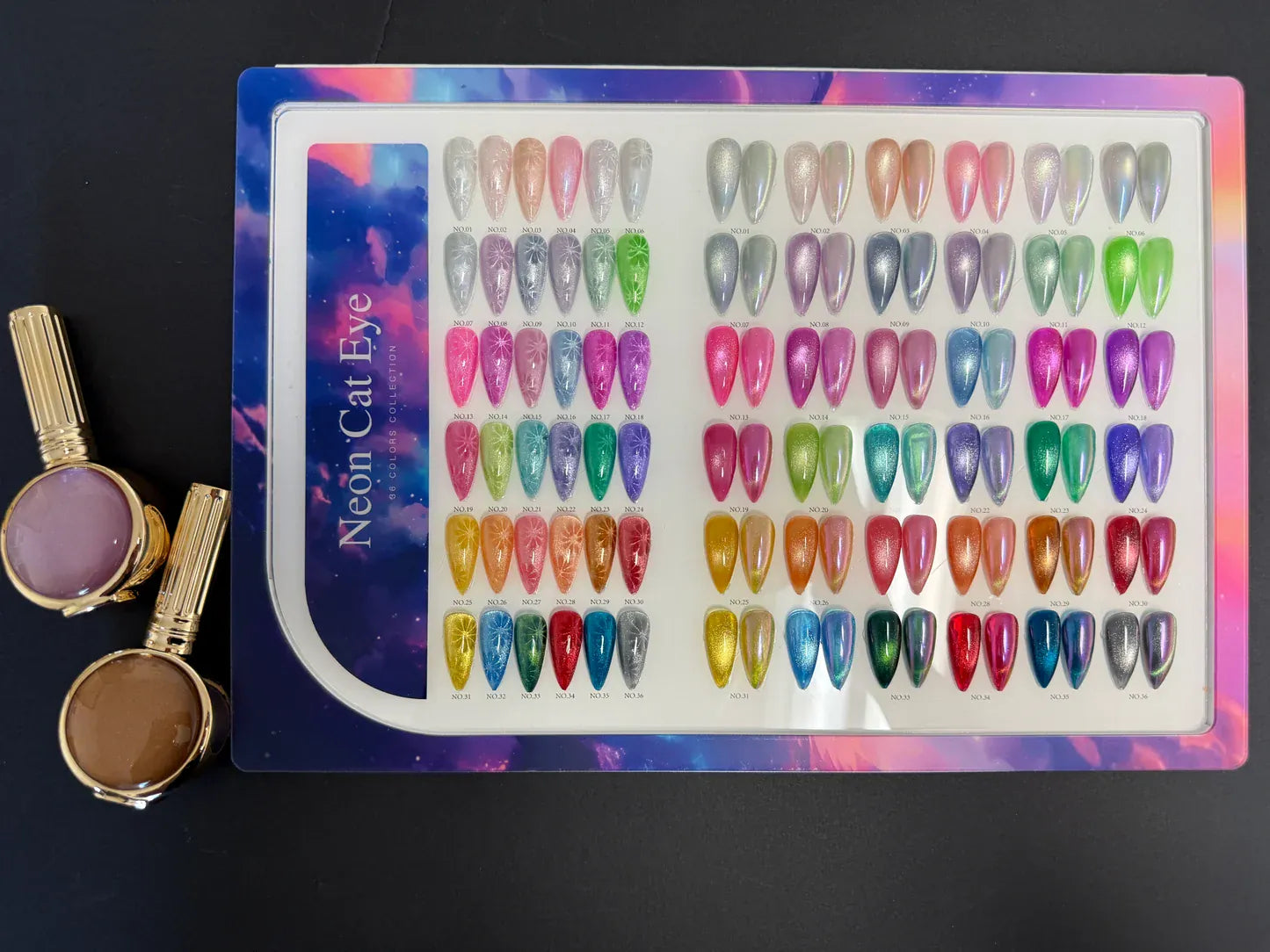 HANG NEON Cat Eye - Set 36 Colors + Free Display & Magnetic ($7.45/ea)