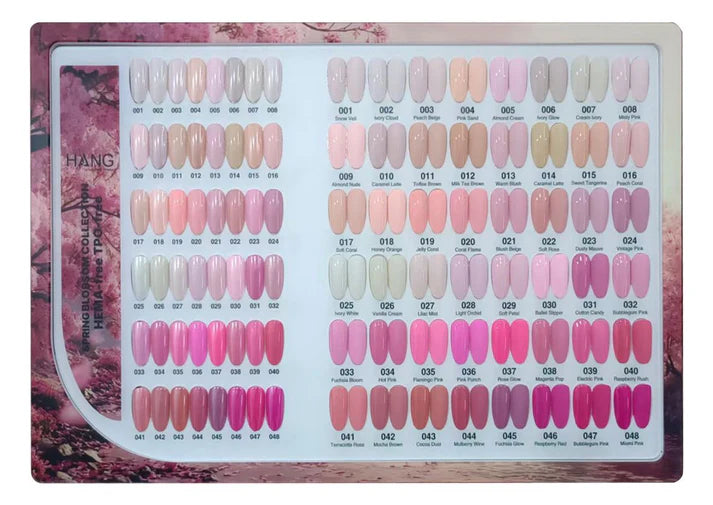 HANG Premium Spring Collection - 48 Duo Gel Polish Matching Colors (#01-#48)
