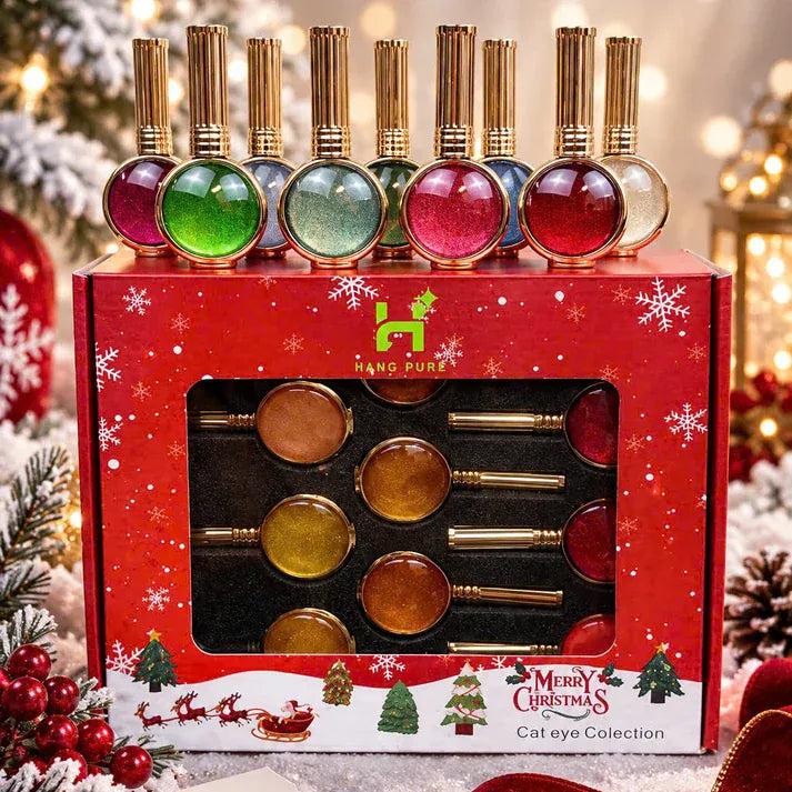 HANG Cat Eye - MERRY CHRISTMAS Collection, 18 Colors + Free Display & Magnetic ($7.95/ea)