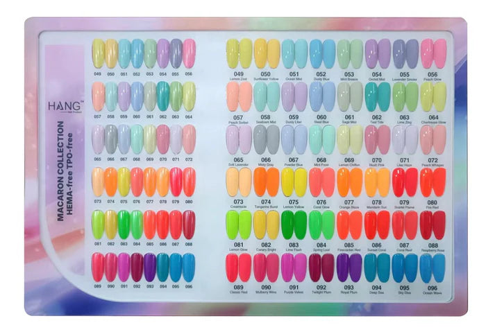 HANG Premium Macaron Collection - 48 TRIO Matching 4in1 Colors (#49-#96)