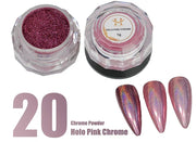 HANG Chrome Powder - #20 Holo Pink 1g - TTT Nails Supply