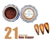 HANG Chrome Powder - #21 Holo Copper 1g - TTT Nails Supply