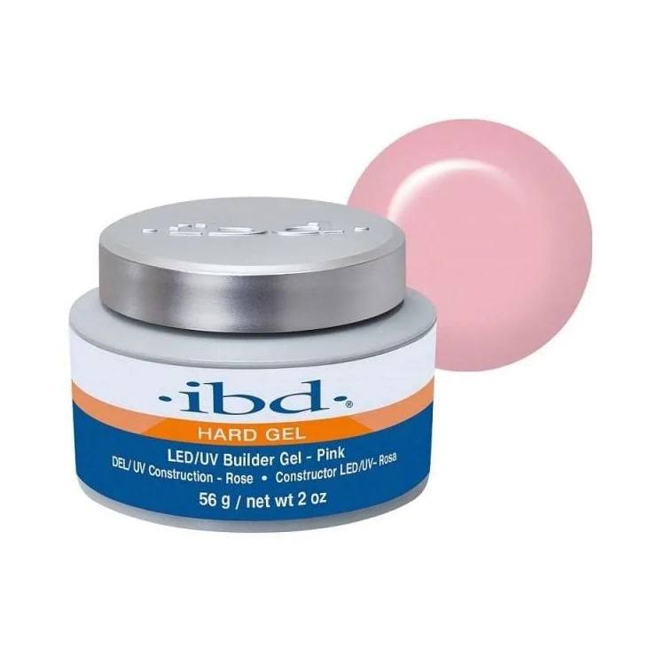 IBD LED/UV Hard Gel Builder - Pink 2oz