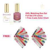 IGEL DUO Matching - Full set 319 colors + Free 2 sets Color Chart