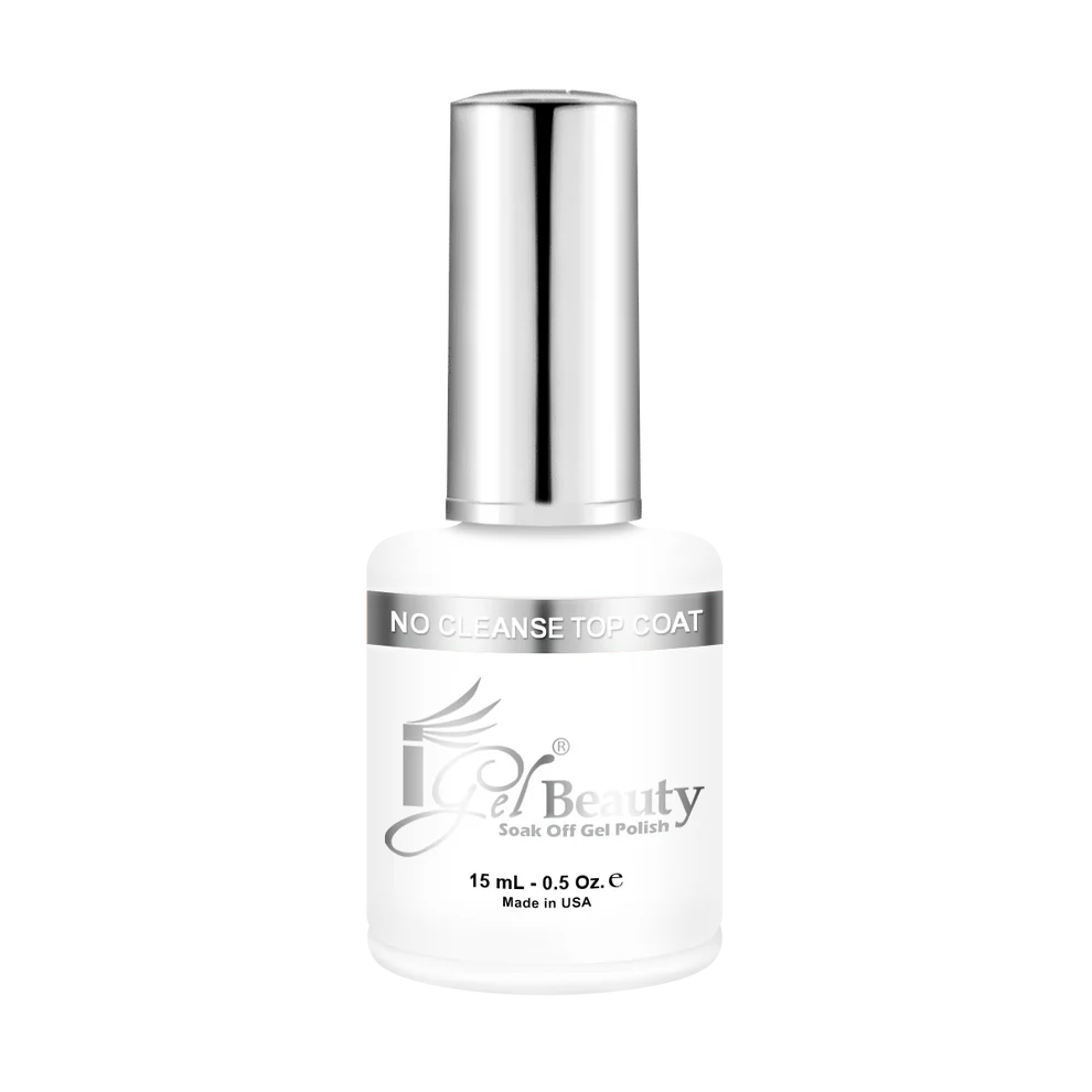 IGEL Gel Top Coat No Cleanse (No Wipe) 0.5oz