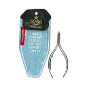 J&J PRICE LESS, Cobalt Stainless Steel Cuticle Nipper - Round Head, Jaw #14 - TTT Nails Supply