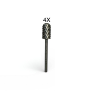 J&J Priceless 3/32" Carbide - Round Top Large Barrel Bit - 4XCOARSE #4XC