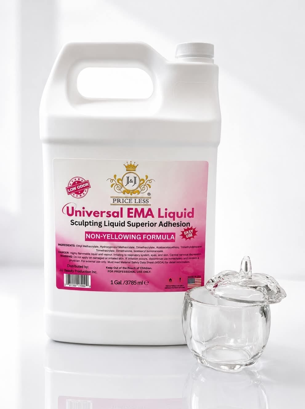 J&J PRICE LESS - Universal EMA (no MMA) Sculpting Liquid 1 gal