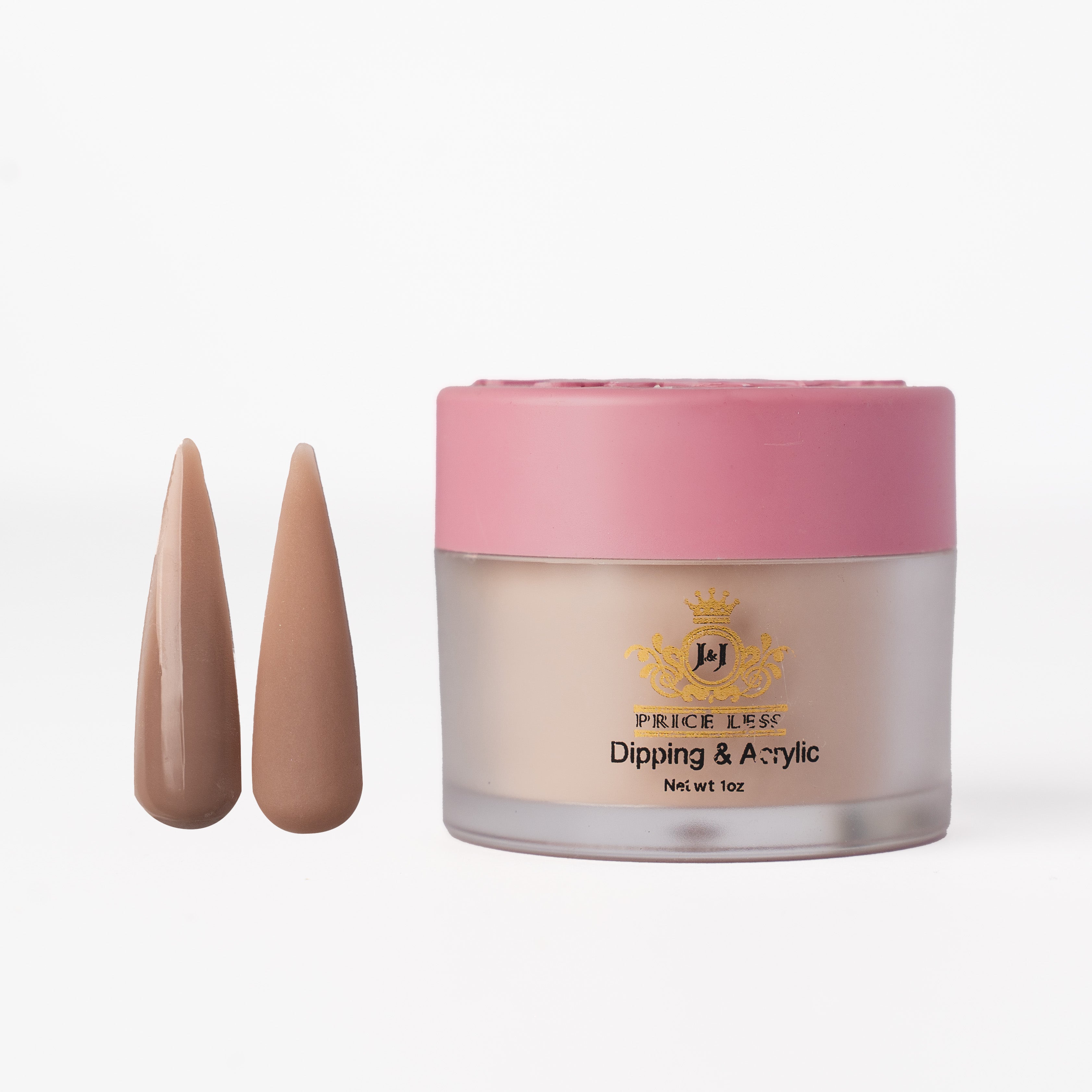 J&J PRICE LESS Acrylic - Dipping - Ombre' Powder 2oz - Nude Ombre'
