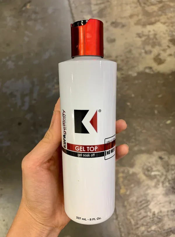 KUPA GelFinity Top Coat No Wipe (No Cleanse) Refill 8oz