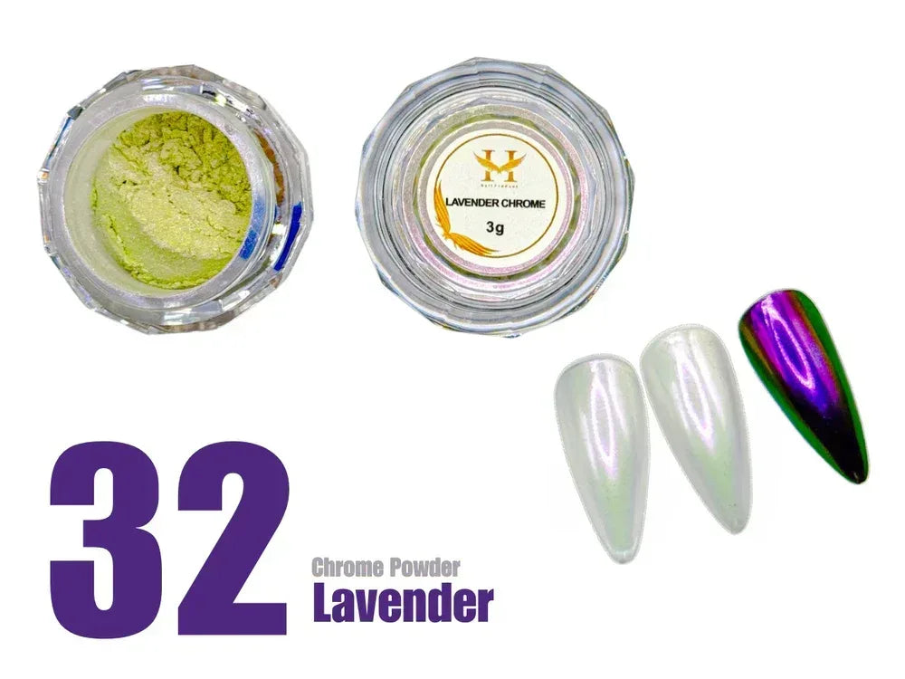 HANG Chrome Powder - #32 Lavender 3g - TTT Nails Supply