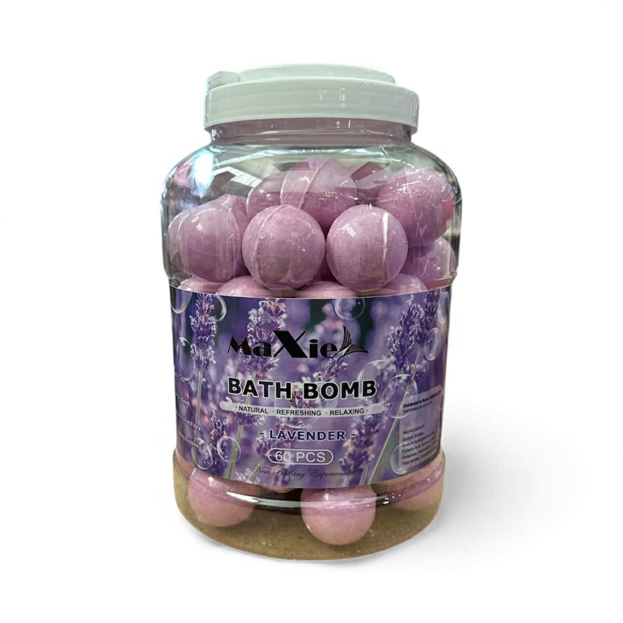 Maxie Bath Bomb - Lavender 60pcs