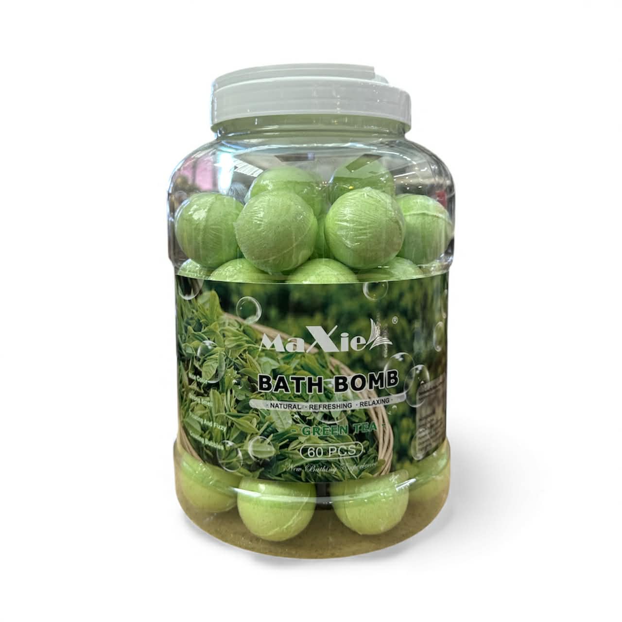 Maxie Bath Bomb - Green Tea 60pcs