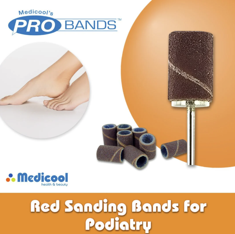 Medicool Sanding Bands - Fine (100pcs/box)