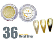 HANG Chrome Powder - #36 Mental Sliver 3g - TTT Nails Supply