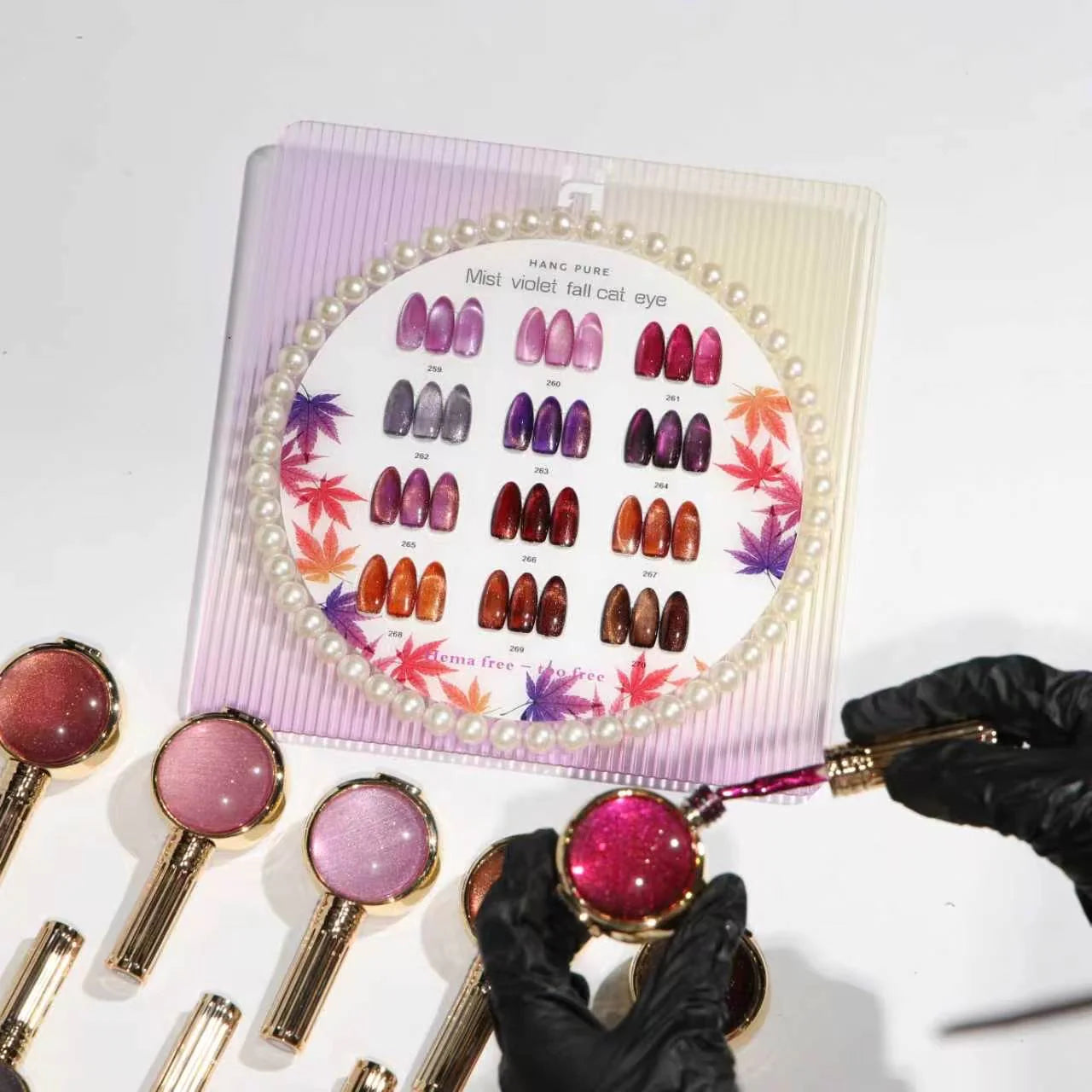 HANG Mist Violet Fall, Cat Eye Collection - 12 Colors (#259 - #270) + Free Display & Magnetic ($7.95/ea)