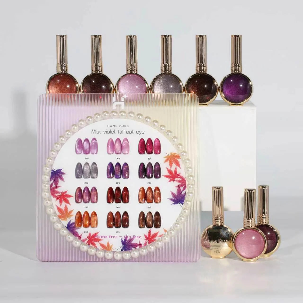 HANG Mist Violet Fall, Cat Eye Collection - 12 Colors (#259 - #270) + Free Display & Magnetic ($7.95/ea)