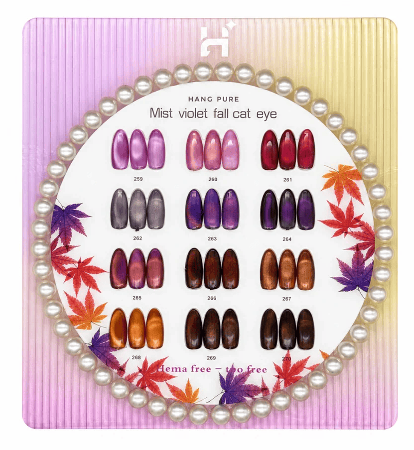 HANG Mist Violet Fall, Cat Eye Collection - 12 Colors (#259 - #270) + Free Display & Magnetic ($7.95/ea)