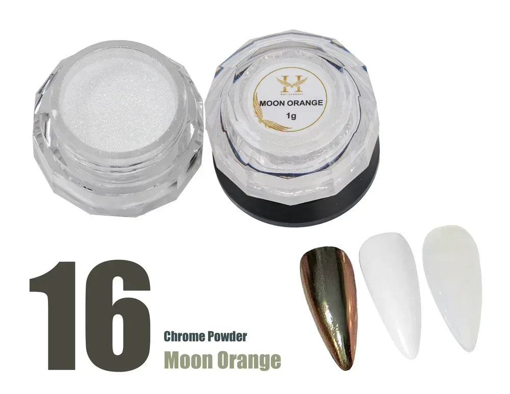 HANG Chrome Powder - #16 Moon Orange 1g - TTT Nails Supply