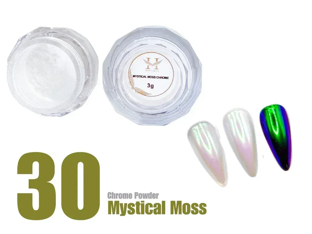 HANG Chrome Powder - #30 Mystical moss 3g - TTT Nails Supply