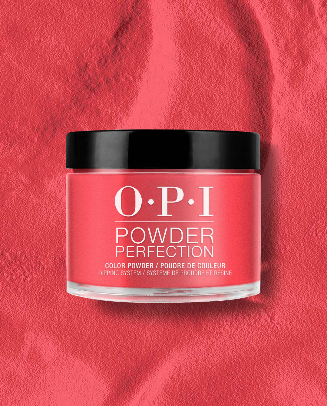 OPI DIP POWDER PERFECTION - DPA70 - RED HOT RIO 1.5oz