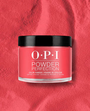 OPI DIP POWDER PERFECTION - DPA70 - RED HOT RIO 1.5oz