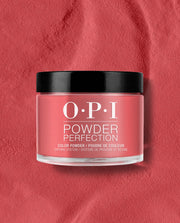 OPI DIP POWDER PERFECTION - DPZ13 - COLOR SO HOT IT BERNS 1.5oz