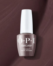 OPI GEL COLOR - GCF15 - YOU DON'T KNOW JACQUES
