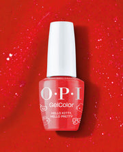 OPI GELCOLOR - GCHK04 - HELLO KITTY, HELLO PRETTY