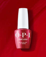 OPI GEL COLOR - GCZ13 - COLOR SO HOT IT BERNS
