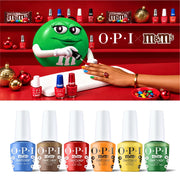 OPI x M&M's Holiday - Winter 2026 Collection, Intelli-Gel Kit #1 (6 Colors Gel 0.5oz)