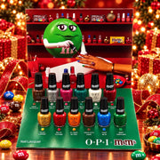 OPI x M&M's Holiday - Winter 2026 Collection, 12 Colors Nail Lacquer 0.5 oz