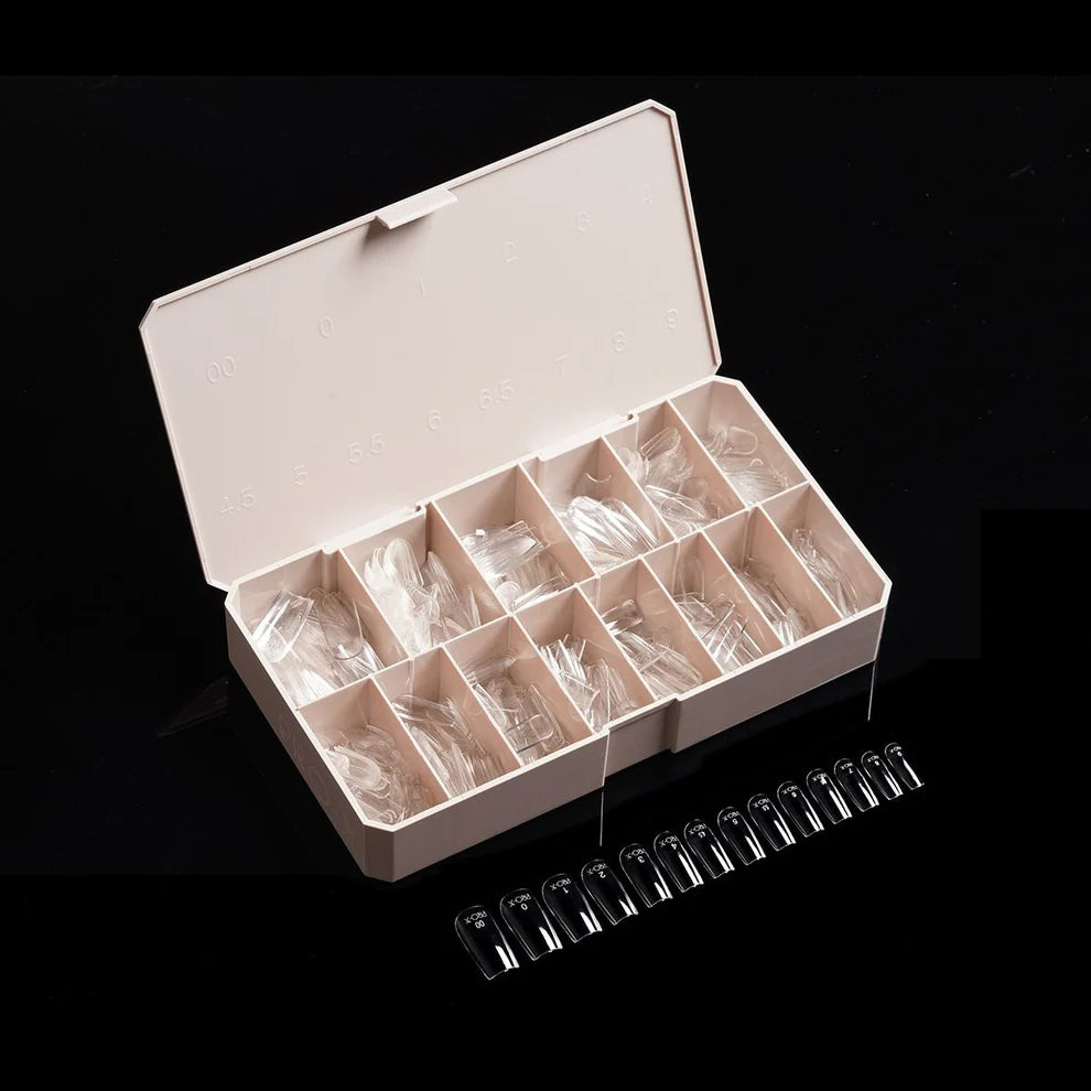Igel PRO-X Soft Gel Nail Tips 03 - Natural Square Medium