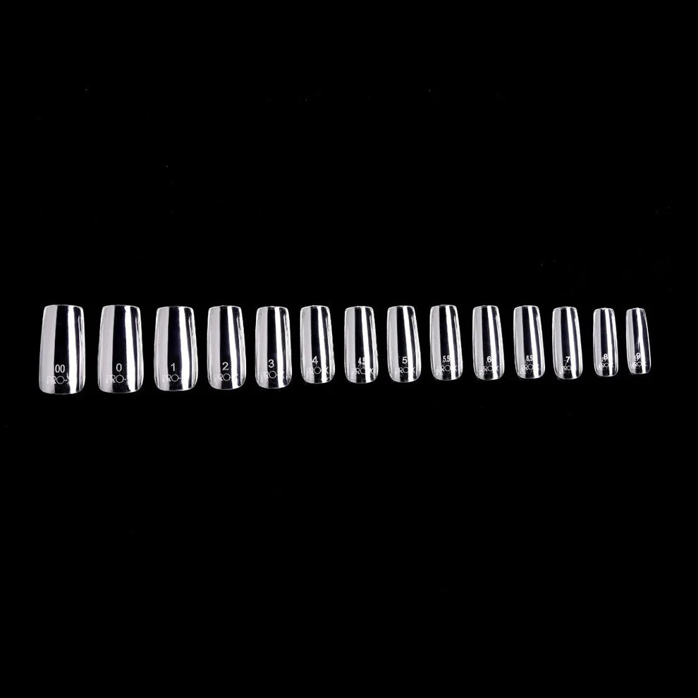Igel PRO-X Soft Gel Nail Tips 04 - Natural Square Long