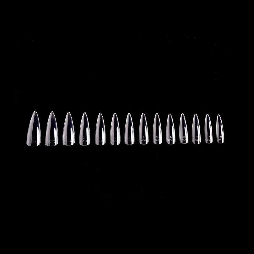 Igel PRO-X Soft Gel Nail Tips 09 - Natural Stiletto Long