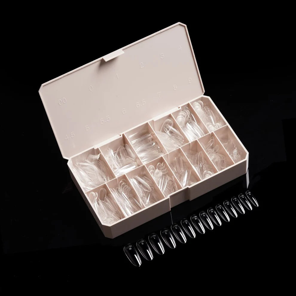 Igel PRO-X Soft Gel Nail Tips 24 - Natural Round Long