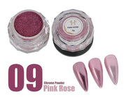 HANG Chrome Powder - #09 Pink Rose 3g - TTT Nails Supply