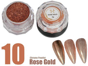 HANG Chrome Powder - #10 Rose Gold 3g - TTT Nails Supply