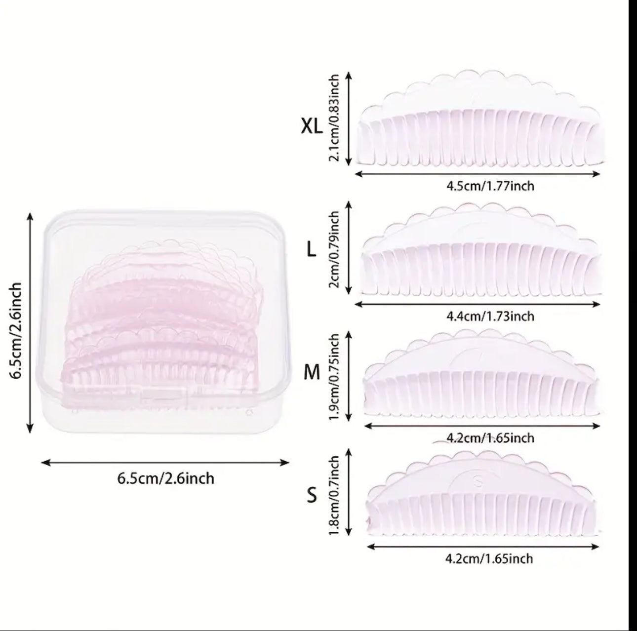 Shell Lash Rods - high quality
